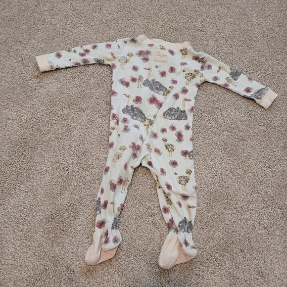 Burt's Bees Baby Ostrid Bird Pajamas Size 3-6 Months - Picture 5 of 5